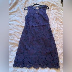 Banana Republic Violet Lace Dress - Size 8 - Used